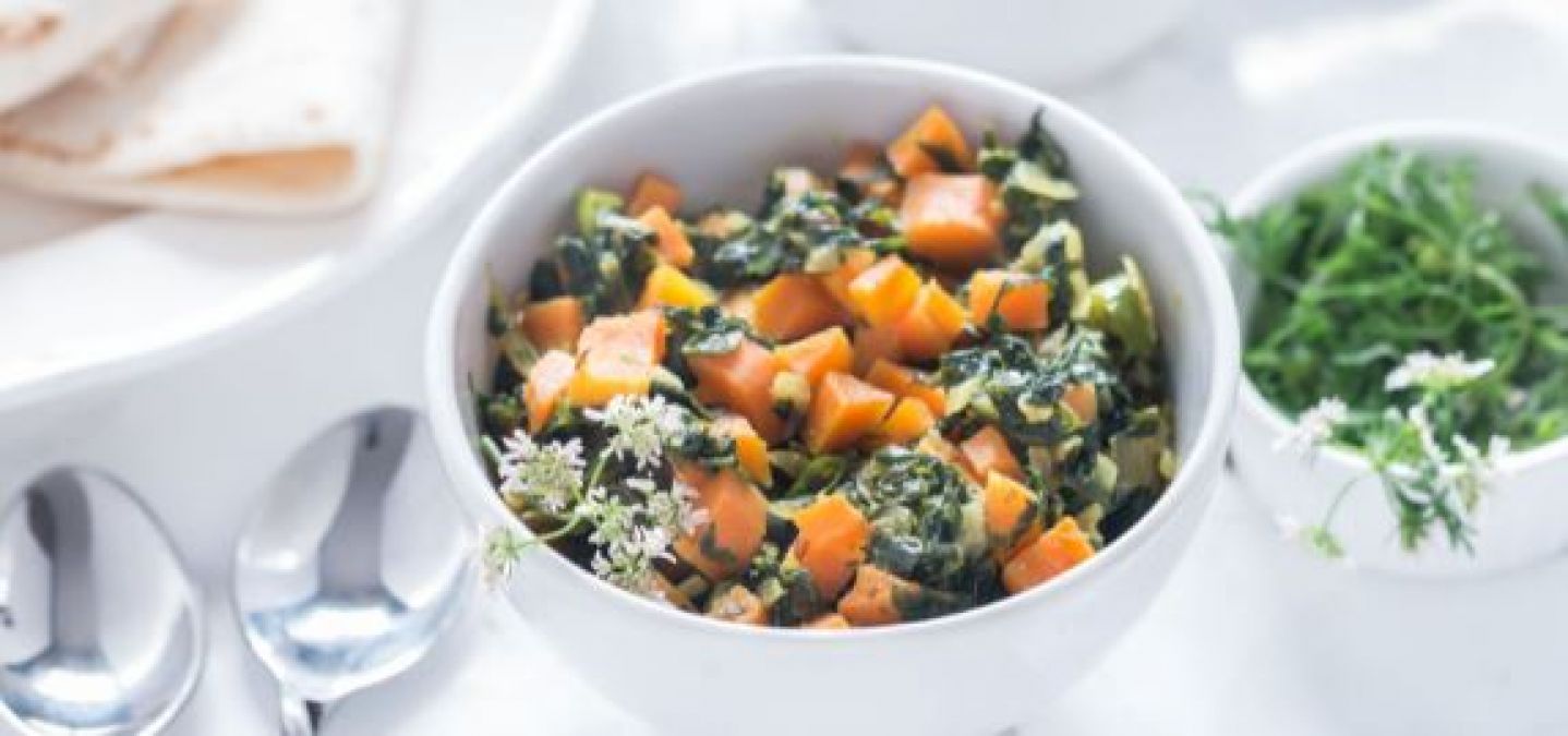 Make carrot fenugreek vegetable today, family members will like it