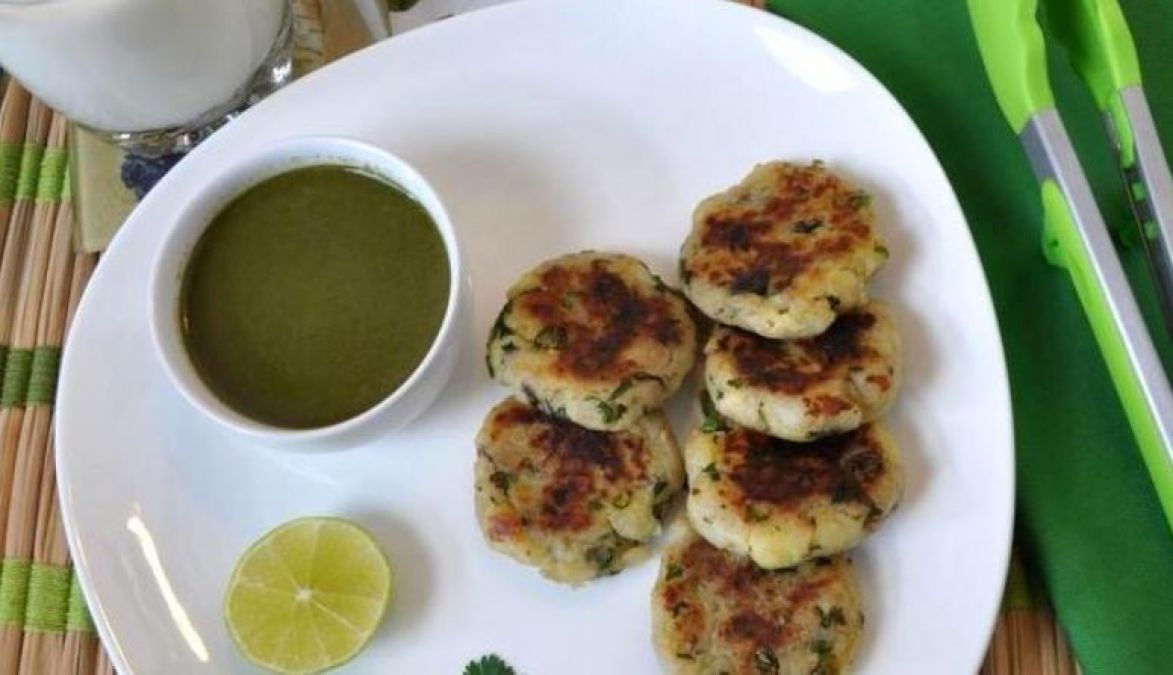 Make Raw Banana Tikki to eat during fasting