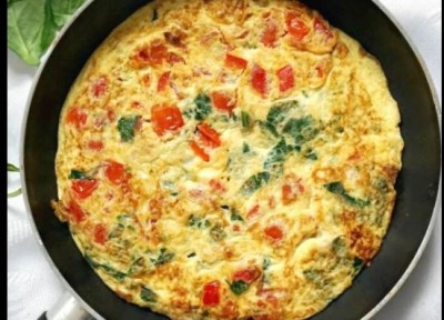 Without Egg, omelet making it at home today, the fun will come.
