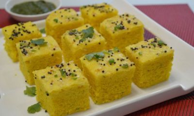Recipe: Without gram flour can also make a spongy Dhokla