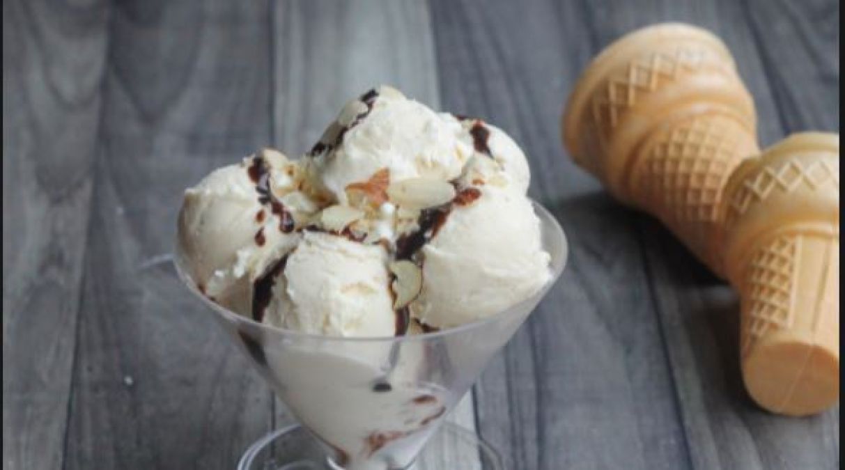 Make Homemade vanilla ice cream like this, family members will like it