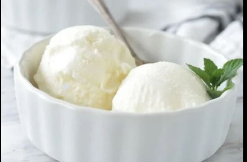 Make Homemade vanilla ice cream like this, family members will like it