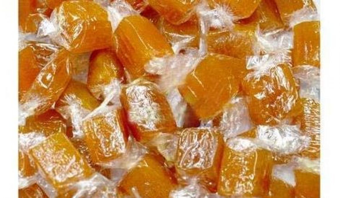 Make Mango candy from cooked mangoes in summer for kids