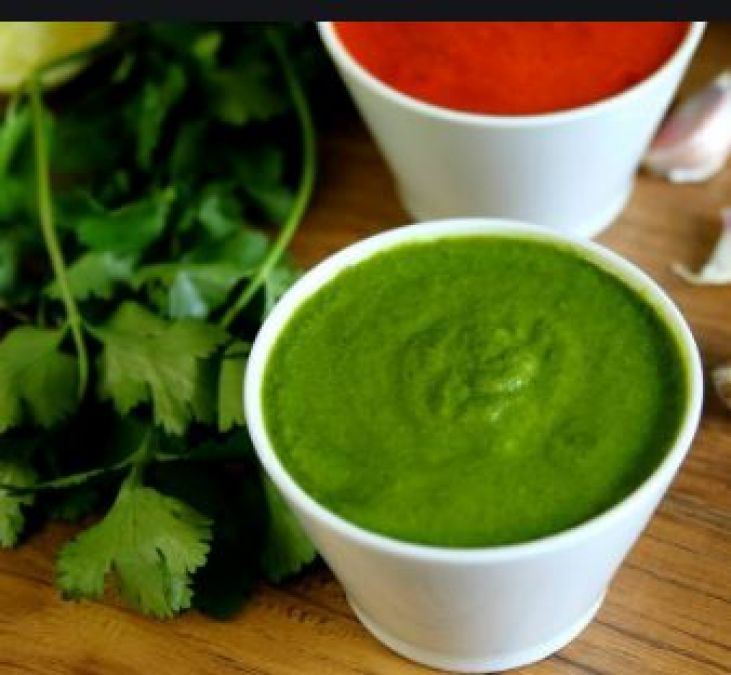 Know the recipe of green chutney, adds new flavor to food