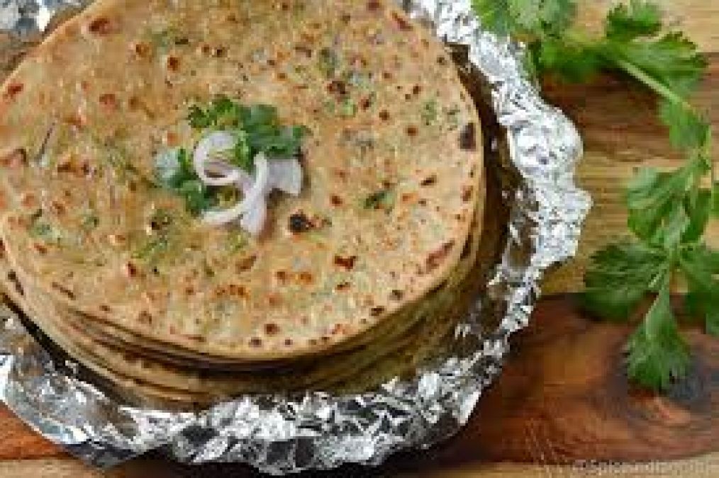 Have fun with onion parathas for breakfast