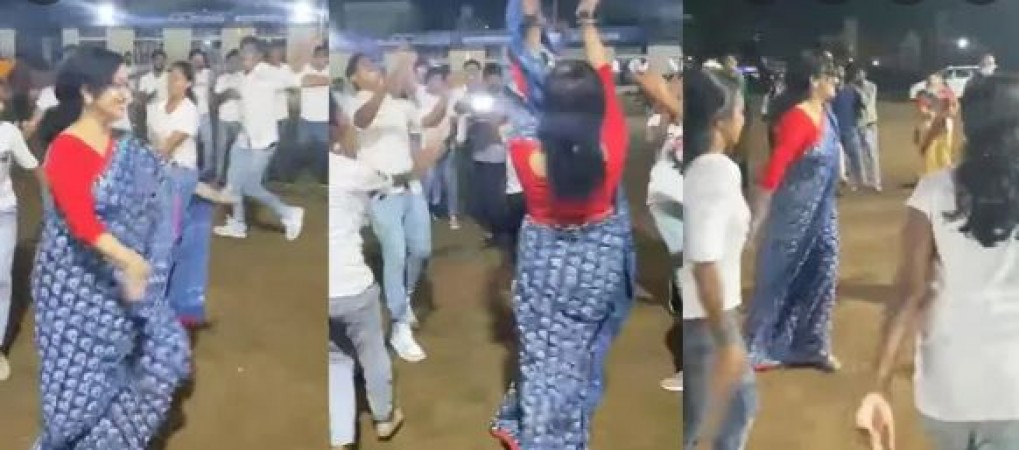 Kerala District Collector dances fiercely with students, video goes viral