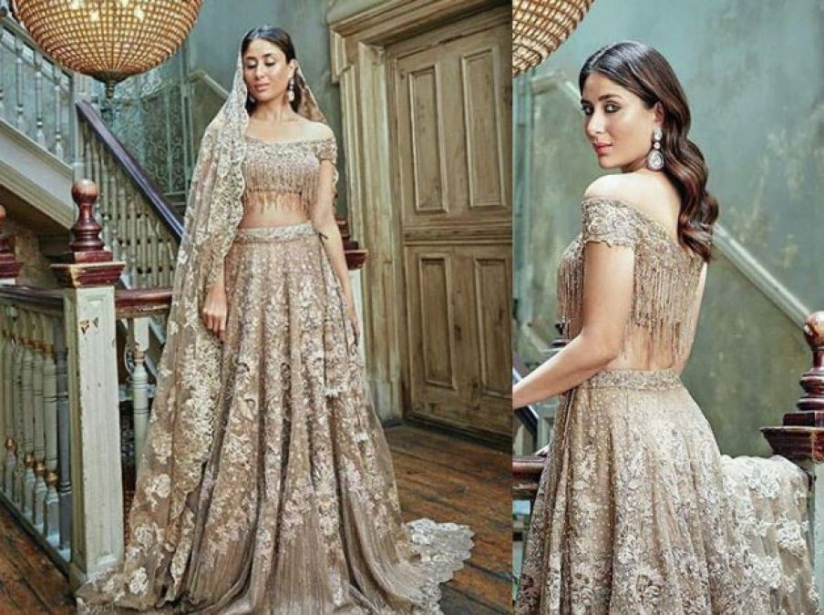 Want to try something new in the bridal look? follow Kareena Kapoor's look
