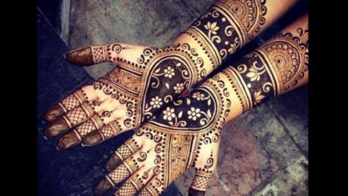 Complete your makeup with these latest mehndi designs on the occasion of Hartalika Teej