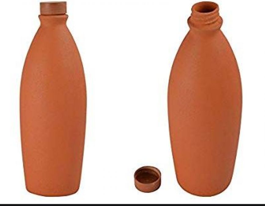 Use clay bottles instead of plastic bottles, there will be benefits