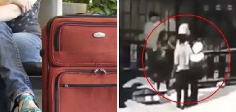 Student taking girl from hostel by locking her in a suitcase! Video created a stir