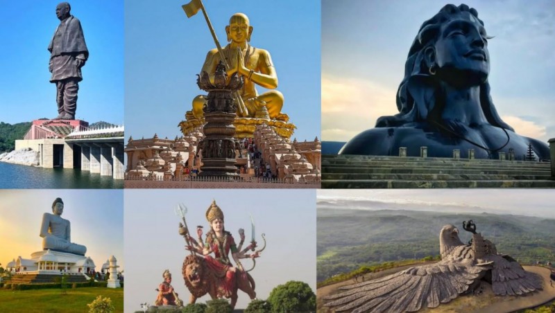 ये है भारत की 10 बेमिसाल मूर्तियां जो हैं सबसे विशाल