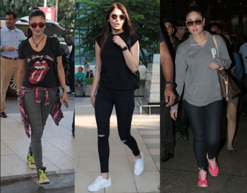 Use these colorful sneakers to look  like Bollywood stars