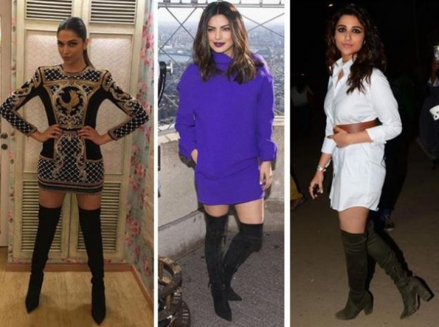 Follow this Bollywood style boot trend to look like Actress