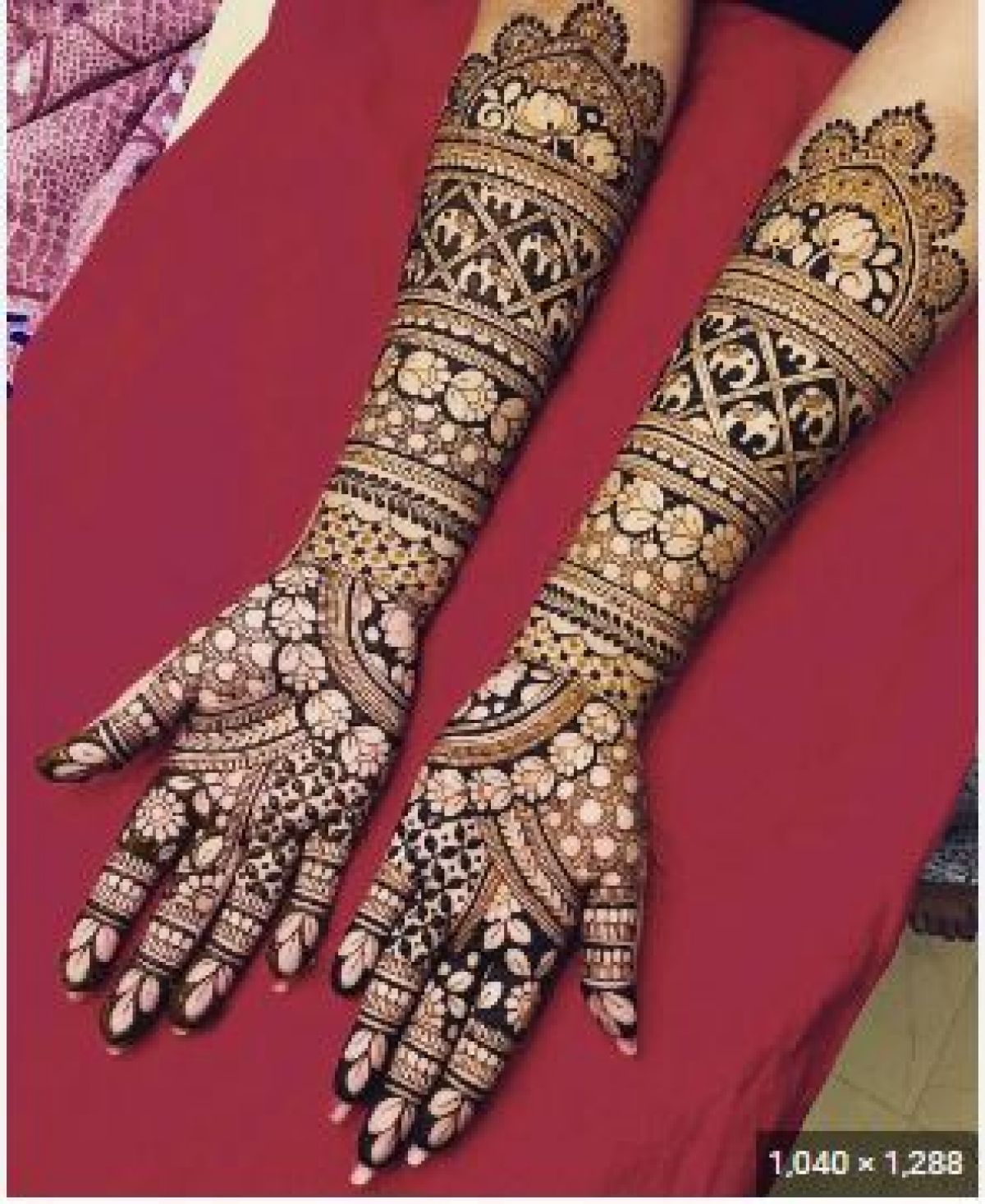 Eid al-Fitr 2023:-Beautiful and New Mehndi Designs for Front and Back Hand  for Eid Celebration-Eid al-Fitr Celebration: ईद के दिन हाथों को लाल सुर्ख  मेहंदी से सजाना चाहती हैं तो लगाएं मेहंदी