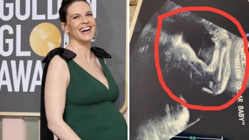 गर्भ में पल रहे बच्‍चे ने दिखाए 'बाइसेप्‍स'! इंटरनेट पर छाई इस एक्ट्रेस के होने वाले बच्चे की तस्वीर