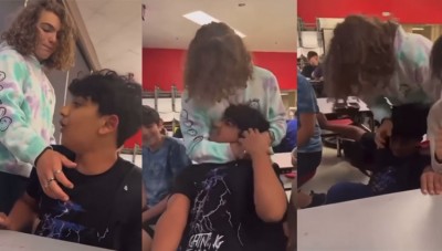 Video: White student strangled Indian student, school took a shameful decision