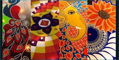 iMake these Rangoli designs to decorate your home on Diwali