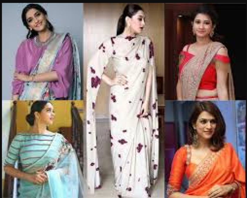 Give a different touch to the Blouse for a fashionable look in saree, these tips will work!