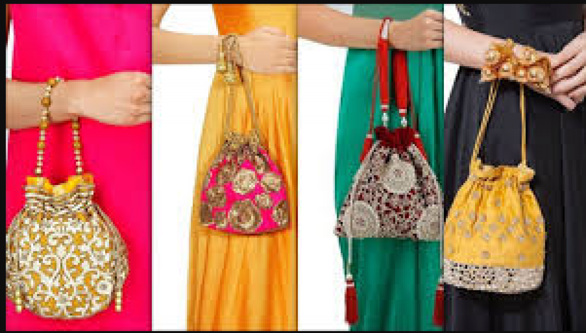 Carry Potlibags to complete your festive look