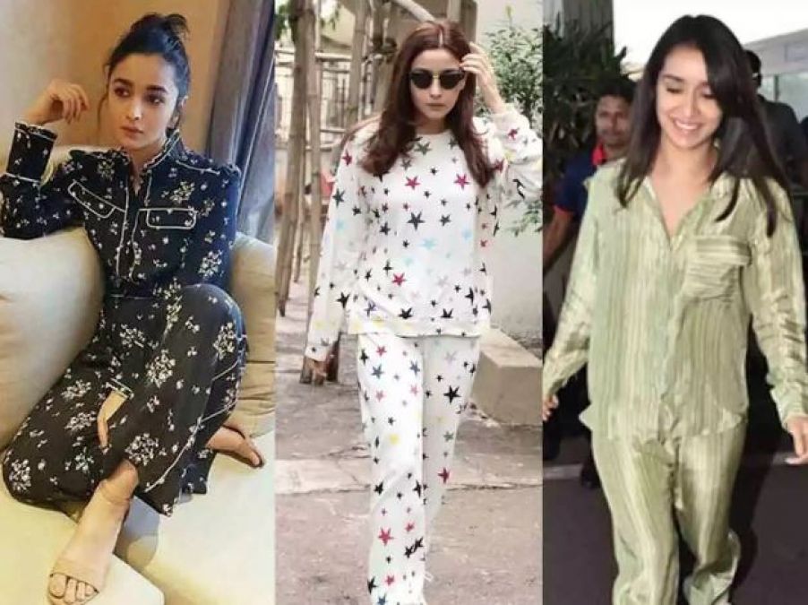 The new trend of sleepwear can also be used for casual dressing