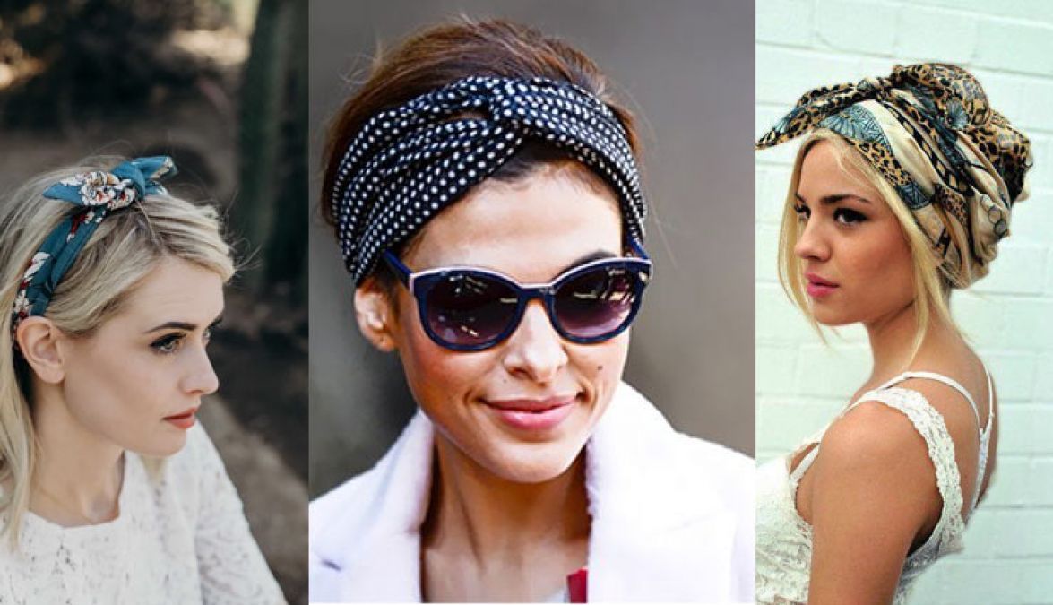 Make yourself look different from others, try these styles of scarf