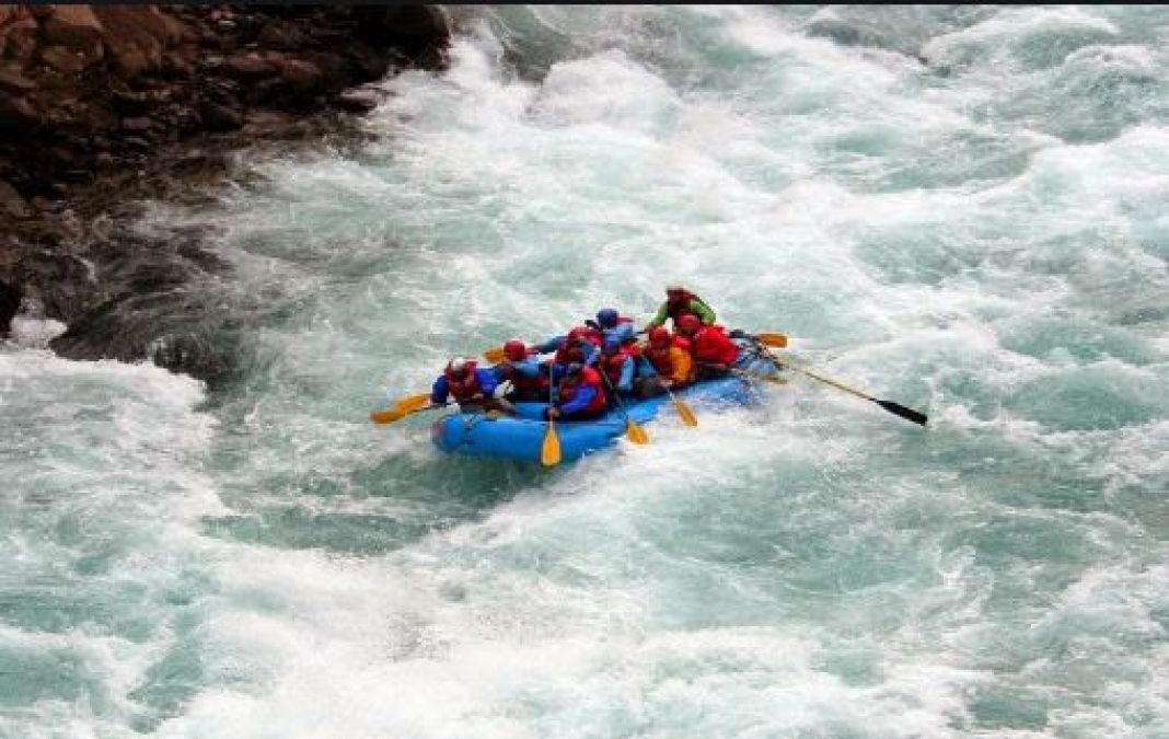 If you want to enjoy river rafting, then go to Himachal