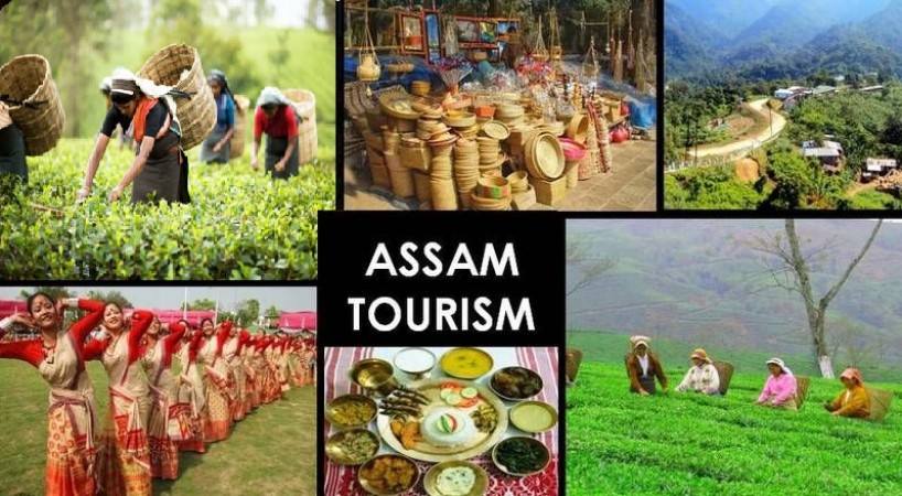 Learn about Assam's history and tourism.