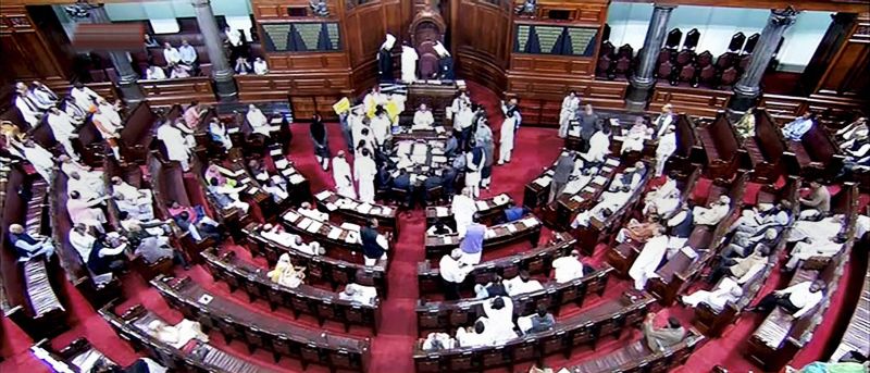 Rajya Sabha ends proceedings after postponing 10 times
