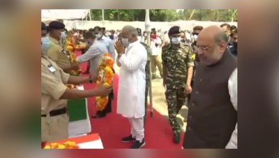 Amit Shah pays homage to security men killed in Naxal attack in Chhattisgarh