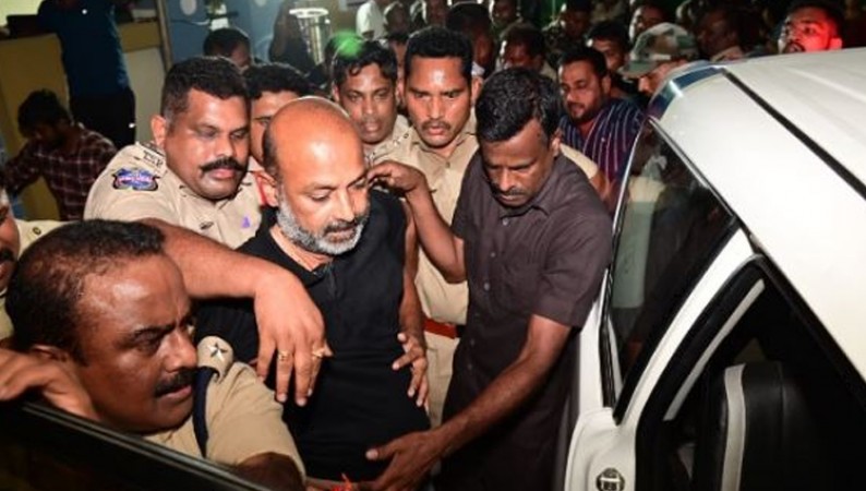 TN paper leak case: BJP's Bandi Sanjay arrested