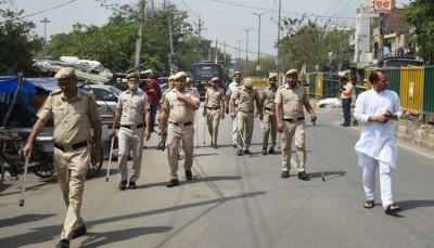 Hanuman Jayanti: Heavy security forces deployed in Delhi's Jahangirpuri