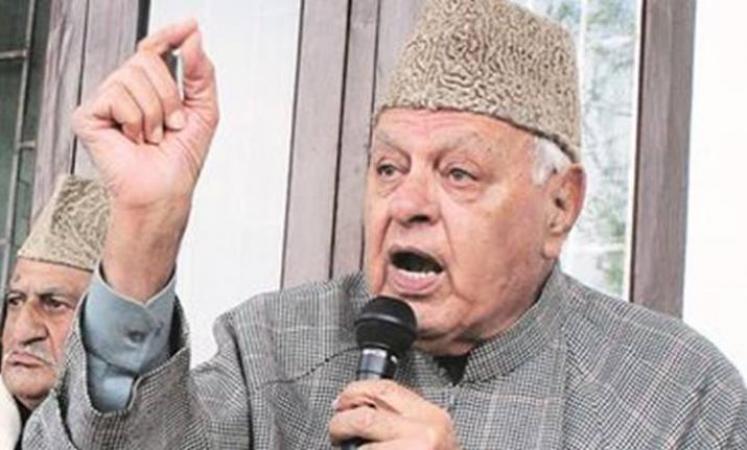 National Conference chief Farooq Abdullah threaten BJP over manifesto provision on Article 370 and 35A