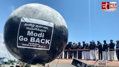 'Modi Go Back' , PM faces black flag protest in Chennai