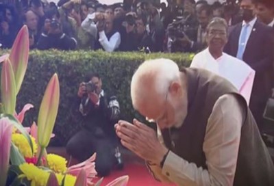 PM Narendra Modi Pays Tribute to Babasaheb Ambedkar on Birth Anniversary