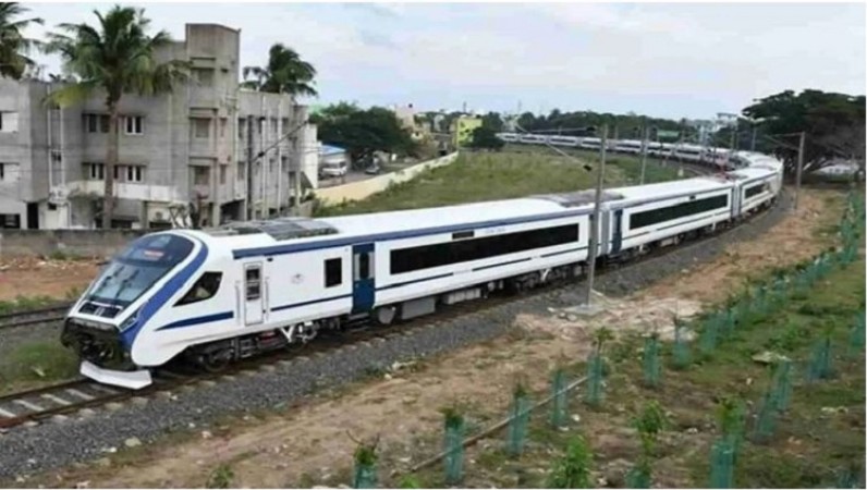 Inaugural Trial Run of Vande Bharat Express between Patna and Ranchi