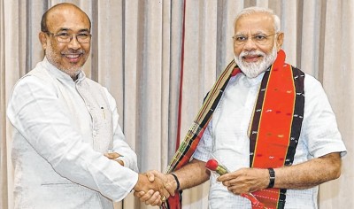 Manipur Chief Minister Biren Singh to call on PM Modi today