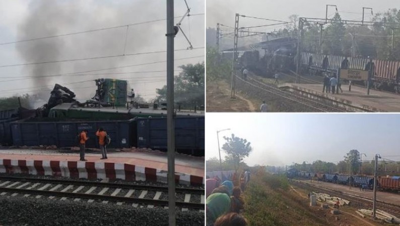 BREAKING! Goods trains collide in MP's Shahdol, 1 loco pilot dies