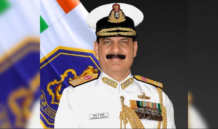 Vice Admiral Dinesh K Tripathi Announced as Next Navy Chief