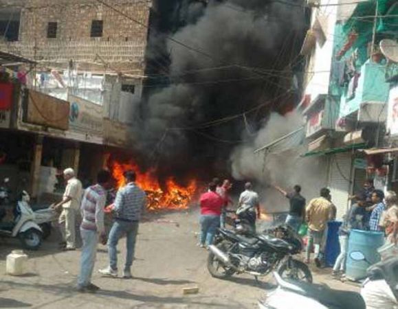 Seven people lost their life in fire that broke out in Ranipura area of Indore