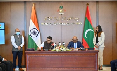 India, Maldives sign 7 MoUs to implement community development projects