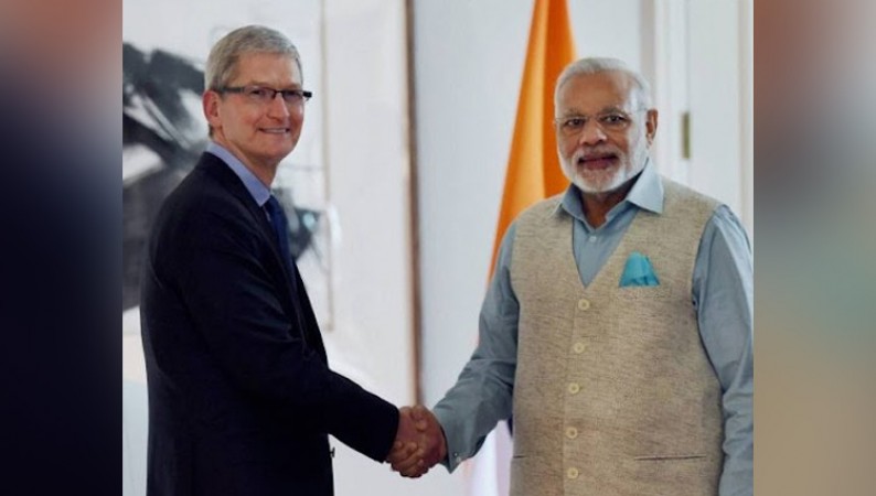 PM Modi and Apple CEO discuss India's technological advancements