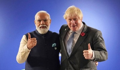 भारत और ब्रिटेन साल के अंत तक एफटीए को पूरा करने के लिए काम कर रहे हैं: पीएम मोदी