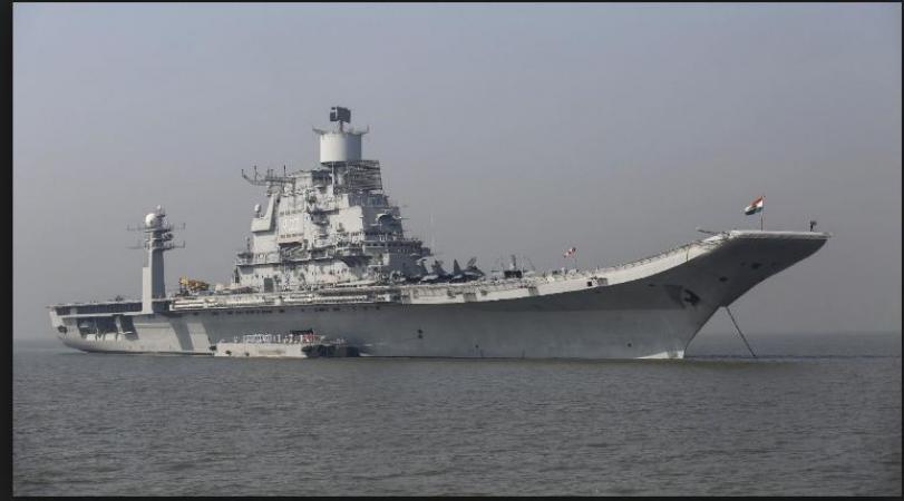 A fire breakout in INS Vikramaditya; a naval officer lost his life in the blaze