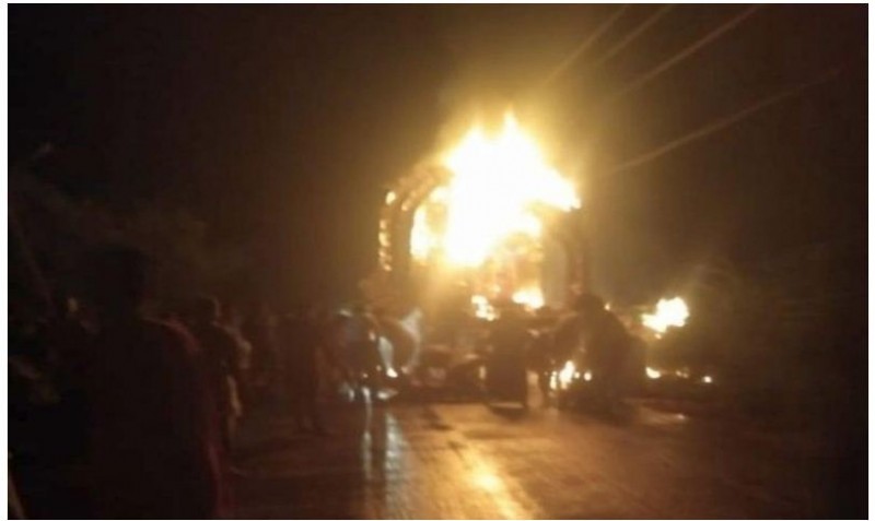 तंजावुर के पास जुलूस के दौरान हाई वोल्टेज करंट लगने से 11 लोगों की मौत