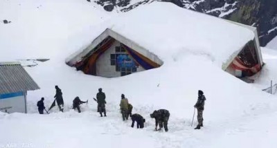 Army opened the way to Shri Hemkund Sahib by cutting snow, Yatra will start from May 20, Video