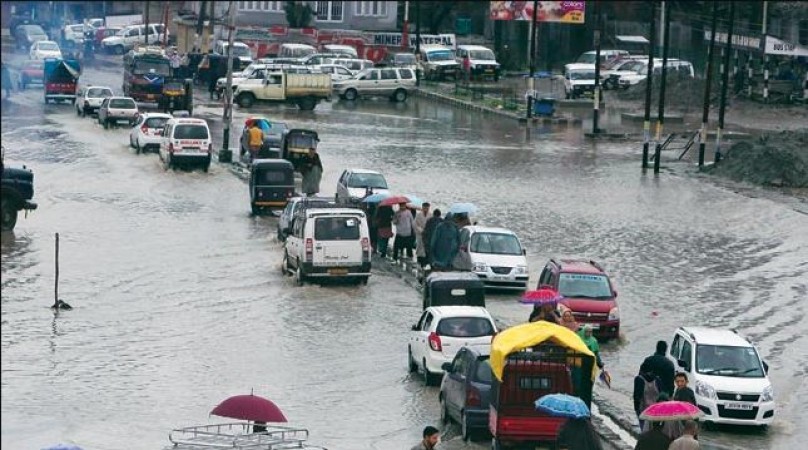 Heavy Rain and Flooding Hit Kashmir Valley