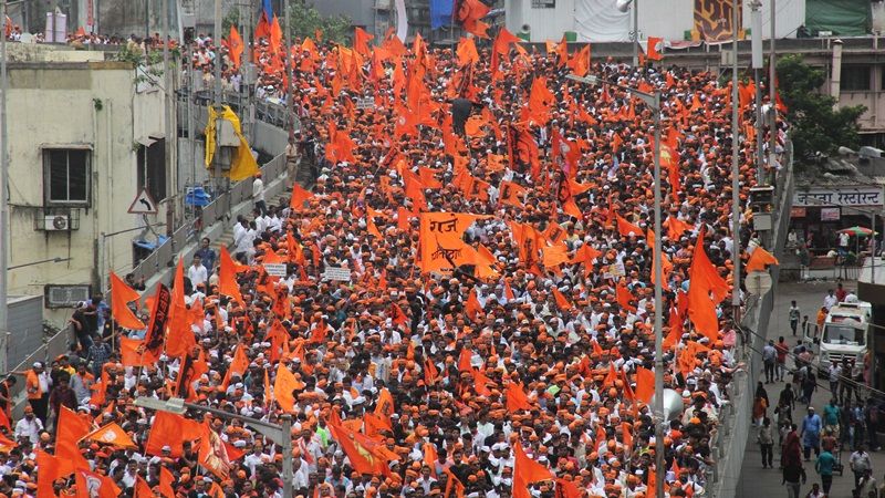 Maratha Kranti Morcha carries out jail bharo andolan from today
