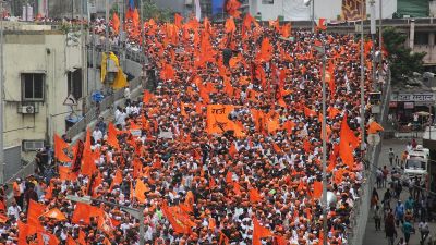 Maratha Kranti Morcha carries out jail bharo andolan from today