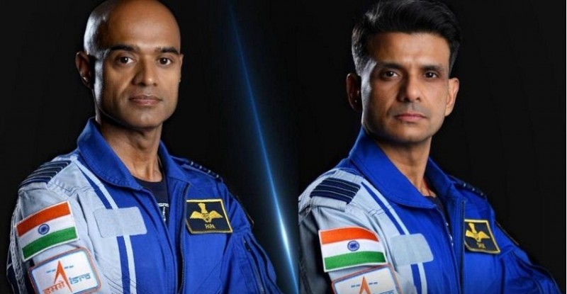 India Names Two Astronauts for Axiom-4 Mission to International Space Station