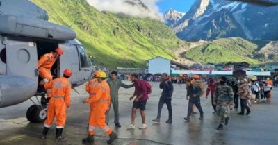 Rescue Efforts for Kedarnath Pilgrims Continue on Third Day, 10,500 Evacuated